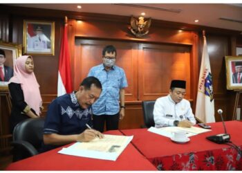 Pemkot Jakut Terima Kewajiban PT. Indofica Senilai Rp1,4 Miliar