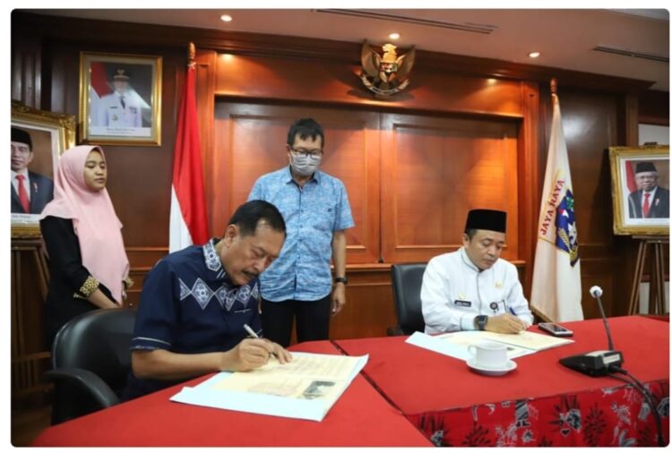 Pemkot Jakut Terima Kewajiban PT. Indofica Senilai Rp1,4 Miliar