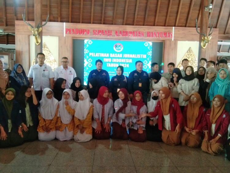 IWOI Selenggarakan Pelatihan Dasar Jurnalistik Bagi Para Pelajar SLTA dan SMK Kabupaten Banyumas