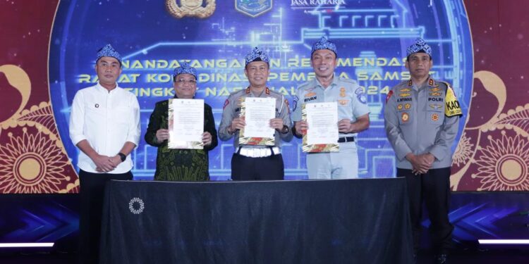 Gelar Rakornas, Tim Pembina Samsat Nasional Bahas Optimalisasi Digitalisasi Samsat dan Implementasi Aturan Penghapusan Data Ranmor yang Tidak Melakukan Registrasi Ulang