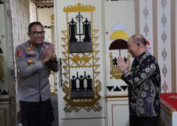 Bersinergi, Kapolres Tanggamus Cek Kesiapan Di Rutan Kota Agung Menjelang Pemilu.