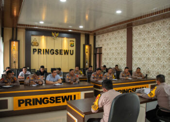 Polsek Kota Agung Identifikasi Kebakaran Rumah di Kandang Besi Tanggamus