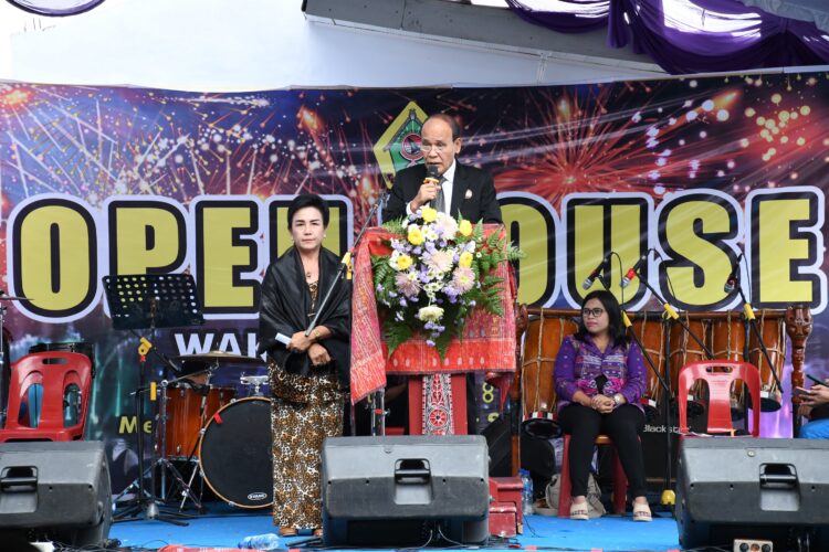 Wakil Bupati Samosir Gelar Open House 2024
