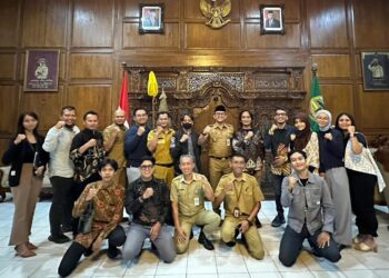 Calon Pengurus Komite Ekonomi Kreatif Kabupaten Banyumas Audiensi Dengan Pj Bupati