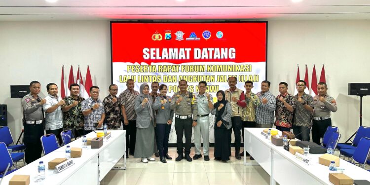Koordinasikan Upaya Pencegahan Kecelakaan dan Optimalisasi Peran Forum Keselamatan, Jasa Raharja Madiun Ikuti Rapat FKLL Kabupaten Ngawi