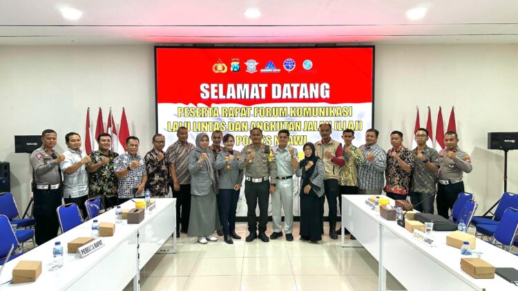 Koordinasikan Upaya Pencegahan Kecelakaan dan Optimalisasi Peran Forum Keselamatan, Jasa Raharja Madiun Ikuti Rapat FKLL Kabupaten Ngawi