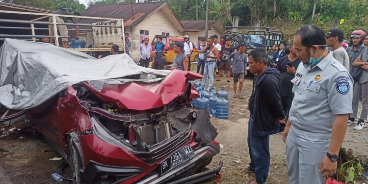 Respons Cepat, Jasa Raharja Pastikan Seluruh Korban yang Tertabrak Truk Bermuatan Galon di Simalungun Terjamin Santunan
