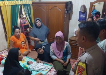 Polsek Pugung Identifikasi Penemuan Bayi Laki-laki Tanpa Identitas di Pekon Tangkit Serdang, Tanggamus