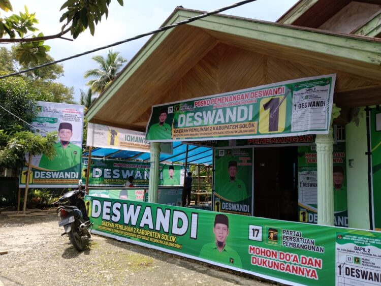 Deswandi Caleg PPP No Urut 1 Dapil 2 Kabupaten Solok Mantan Wali Nagari Koto Sani 2 Periode, Masyarakat Sudah Cerdik Dan Cerdas Memilih Caleg, Tidak Mau di Nina Bobokkan