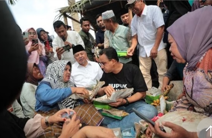 Anis Rasyid Baswedan Kunjungi Petani di Solok Usai Makan Berjamba Berdialog Janjikan Pupuk Terjangkau dan Didapatkan Dengan Mudah