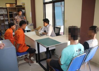Empat Pelaku Kekerasan Terhadap Anak Dibawah Umur Ditangkap Polisi