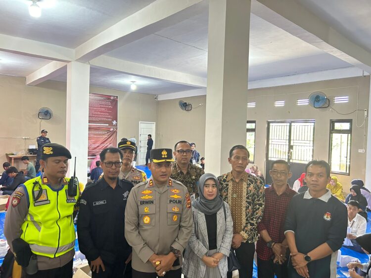 Pj. Bupati Paluta, Patuan Rahmat Syukur P. Hasibuan, S.STP., MM., Hadiri Acara Kenal Pamit Pergantian Jabatan Kapolres Tapanuli Selatan