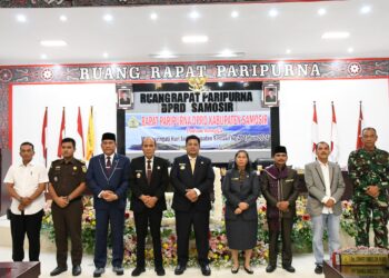 DPRD Samosir Gelar Rapat Paripurna Peringati Hari Jadi Ke-20 Kabupaten Samosir