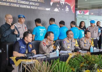 Sindikat Penadah dan Penjual Mobil Bodong Dibekuk Polda Jateng, Lima Tersangka Ditangkap