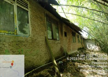 Gedung Madrasah Ibtidaiyah Swasta MIS Pagadungan Rawan Ambruk