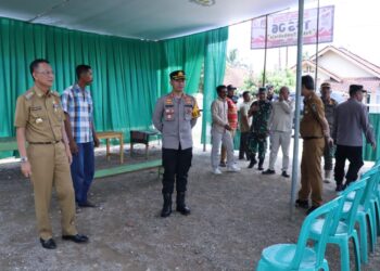 Asisten 3 Zaid Harahap S.Sos. M.M., Menjadi Pembina Apel Gabungan Pegawai di Lingkungan Pemkab Labuhanbatu