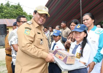 Melayani Pada 3 Desa dan 1 Kelurahan, Bupati Samosir Disambut Antusias Masyarakat