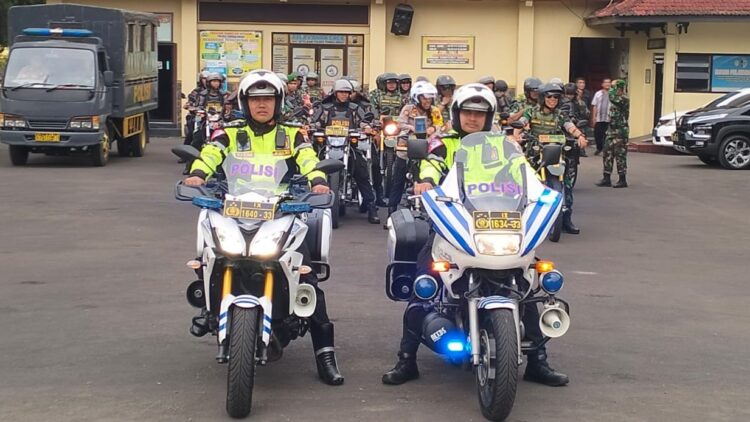 Pantau Situasi Kamtibmas TNI-Polri di Purbalingga Gelar Patroli Skala Besar