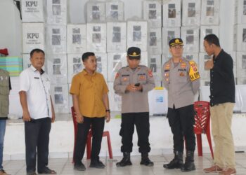 Kapolres Pringsewu Apresiasi Pemilu di Kabupaten Pringsewu Berjalan Kondusif