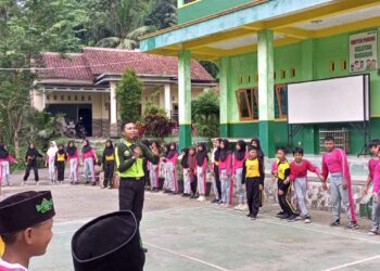 Polres Pringsewu Amankan Rapat Pleno Penghitungan Suara Pemilu 2024