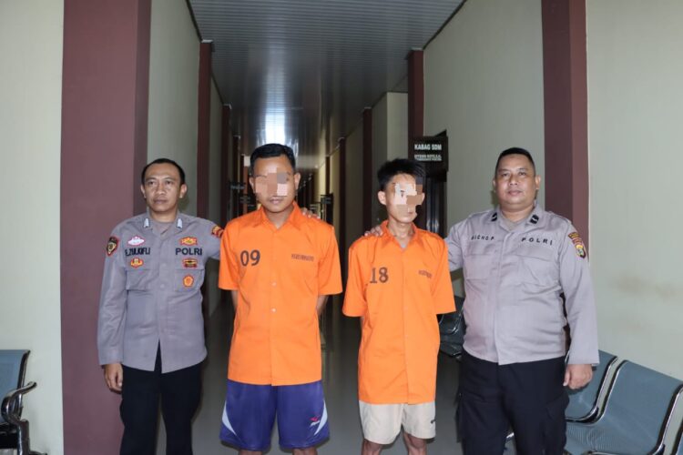 Oknum Satpam dan Pengedar Sabu Ditangkap Petugas Satnarkoba Polres Pringsewu