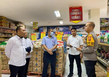 Harga Beras Meroket, Kapolres Pringsewu Cek Stock dan Harga Bahan Pokok di Pasaran