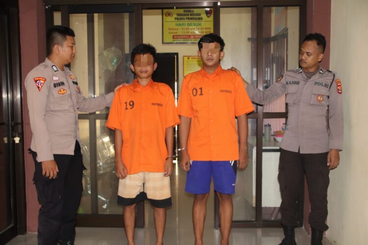 Dua Pencuri Mobil Yang Terparkir di Halaman Hotel Urban Pringsewu Berhasil Ditangkap Polisi