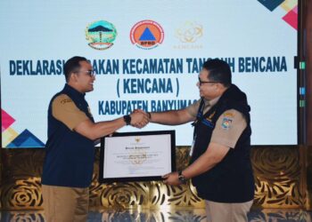 Banyumas Deklarasikan Gerakan Kecamatan Tangguh Bencana