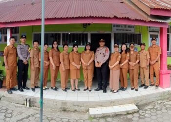 Pengamanan PPK Pemilu 2024 di Wilayah Hukum Polres Samosir