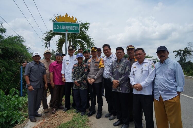 Apresiasi P3KP, Penjabat Bupati Tetapkan Pejuang Pemekaran Sebagai Nama Jalan di Kabupaten Pringsewu