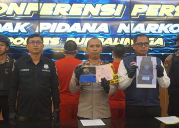 Patungan Beli Sabu, Dua Pria Diringkus Polres Purbalingga