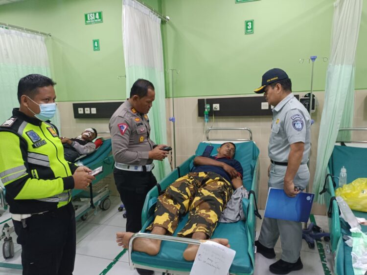 Jasa Raharja Jamin Seluruh Korban Kecelakaan Bus Pariwisata Trans Jaya di Toll Ngawi