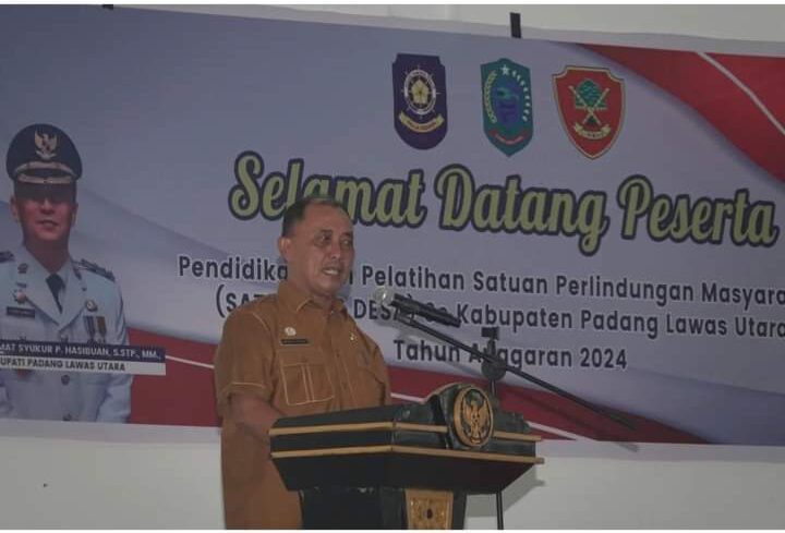 Satuan Polisi Pamong Praja Kabupaten Paluta Menyelenggarakan Pendidikan dan Pelatihan 1940 Orang Satlinmas Desa