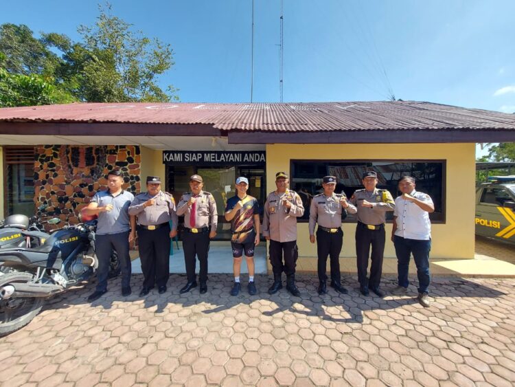 Kapolres Samosir Bersepeda Pagi, Tinjau Kondisi Keamanan di Polsek Palipi dan Polsek Onan Runggu Jelang Tahapan Pencoblosan Pemilu 2024