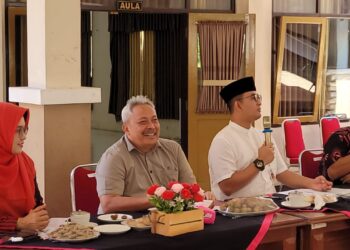 Polisi Amankan Kampanye Caleg Partai Buruh dan PSI di Pringsewu