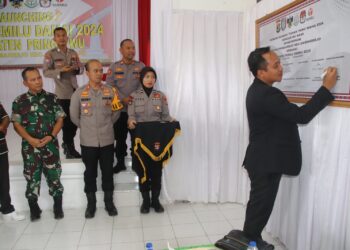 Pekon Tambahrejo Di Launching Menjadi Desa Pemilu Damai Di Kabupaten Pringsewu