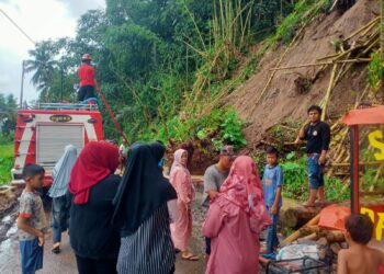 Hanya Berjarak 3 Bulan Longsor Kembali Terjadi di Padang Belimbing Nagari Koto Sani, Warga Minta Pemkab Solok Serius, Sebelum Memakan Korban Jiwa