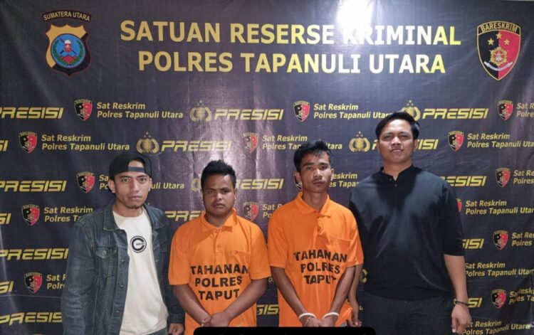 2 Pelaku Curanmor Berhasil di Ringkus Sat Reskrim Polres Taput