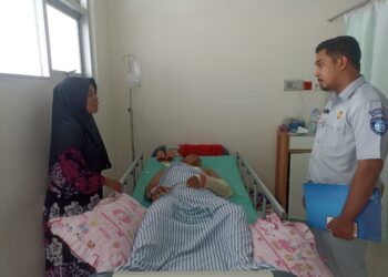 Berikan Empati, Jasa Raharja Ponorogo Rutin Kunjungi Korban Laka Lantas di Rumah Sakit