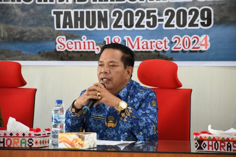 Bupati Samosir Buka Kick of Meeting KLHS RPJMD 2025-2029.