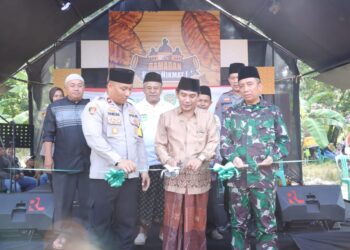Sinergitas Polres Indramayu, Kodim 0616 dan PCNU Indramayu Launching Bazar Murah Ramadhan 2024