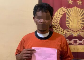 Sat Reskrim Polres Samosir Mengamankan Tersangka Pelaku Tindak Pidana Penganiayaan di Bahal-Bahal Desa Hasinggaan