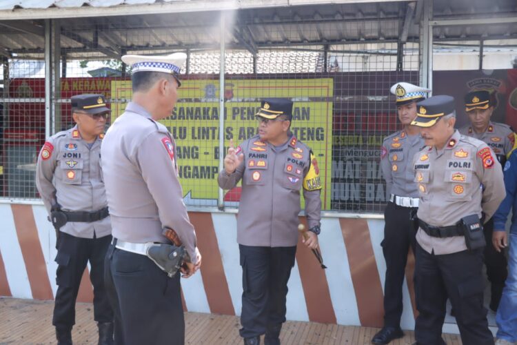 Kapolres Indramayu Survey Jalur Lintasan Arus Mudik Dan Pengecekan Lokasi Pos Pam Dalam Rangka Kesiapan Ops Ketupat Lodaya Tahun 2024