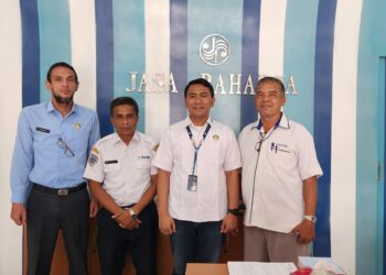 Terima Kunjungan General Manager Damri Ponorogo, Jasa Raharja Himbau Keselamatan dan Kelayakan Angkutan Mudik Lebaran 2024
