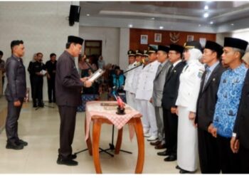 75 Pejabat Dilantik Bupati Kaur