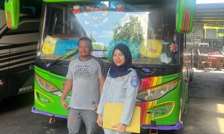 Jelang Mudik Lebaran 2024, Jasa Raharja Laksanakan Safety Campaign Ke PO Bus Himbau Pesan Keselamatan dan Perlindungan Penumpang