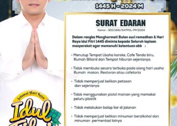 Pemda Paluta Ucapkan Selamat Menunaikan Ibadah Puasa Ramadhan, 1445 H/2024 M