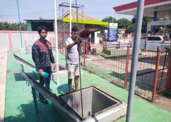 Antisipasi Kecurangan, Unit Tipidter Satreskrim Polres Indramayu Sidak Sejumlah SPBU