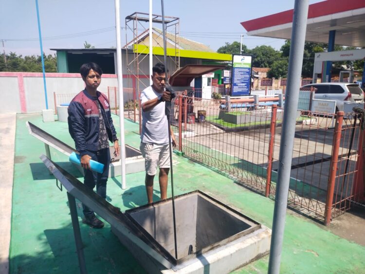 Antisipasi Kecurangan, Unit Tipidter Satreskrim Polres Indramayu Sidak Sejumlah SPBU