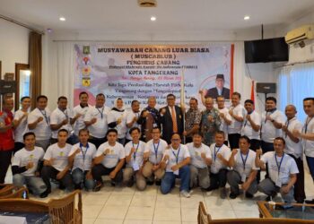 Ketua Perguruan Karate-Do Tako Kota Tangerang M Purba Ucapkan Selamat ke Sdr Frits Marsel SH, MH, M.Th, Selaku Ketua Terpilih Forki Kota Tangerang